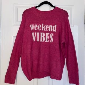 “Weekend Vibes” Vince Camuto Sweater XS